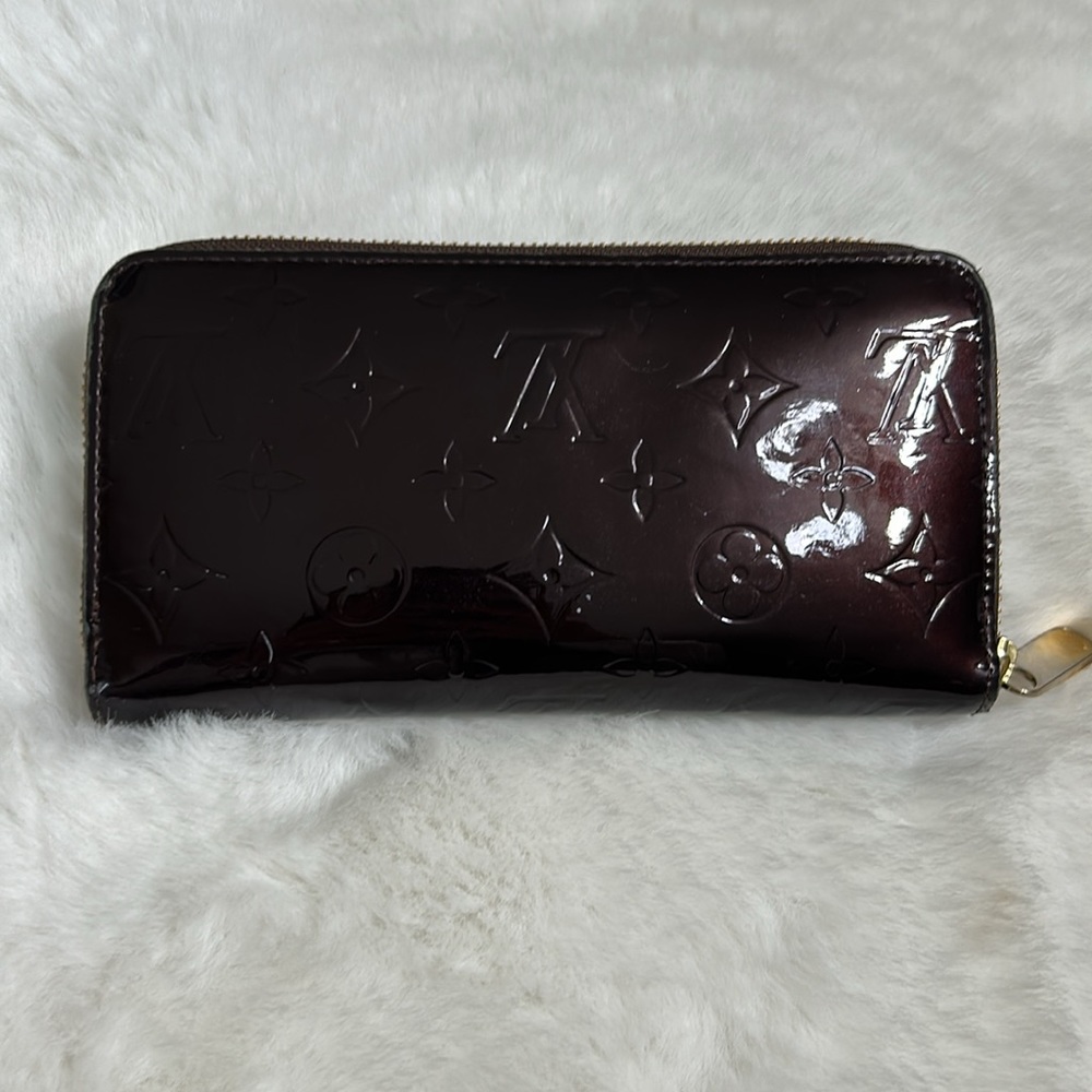 Louis Vuitton Monogram Vernis Amarante zippy wallet - Picture 6 of 13